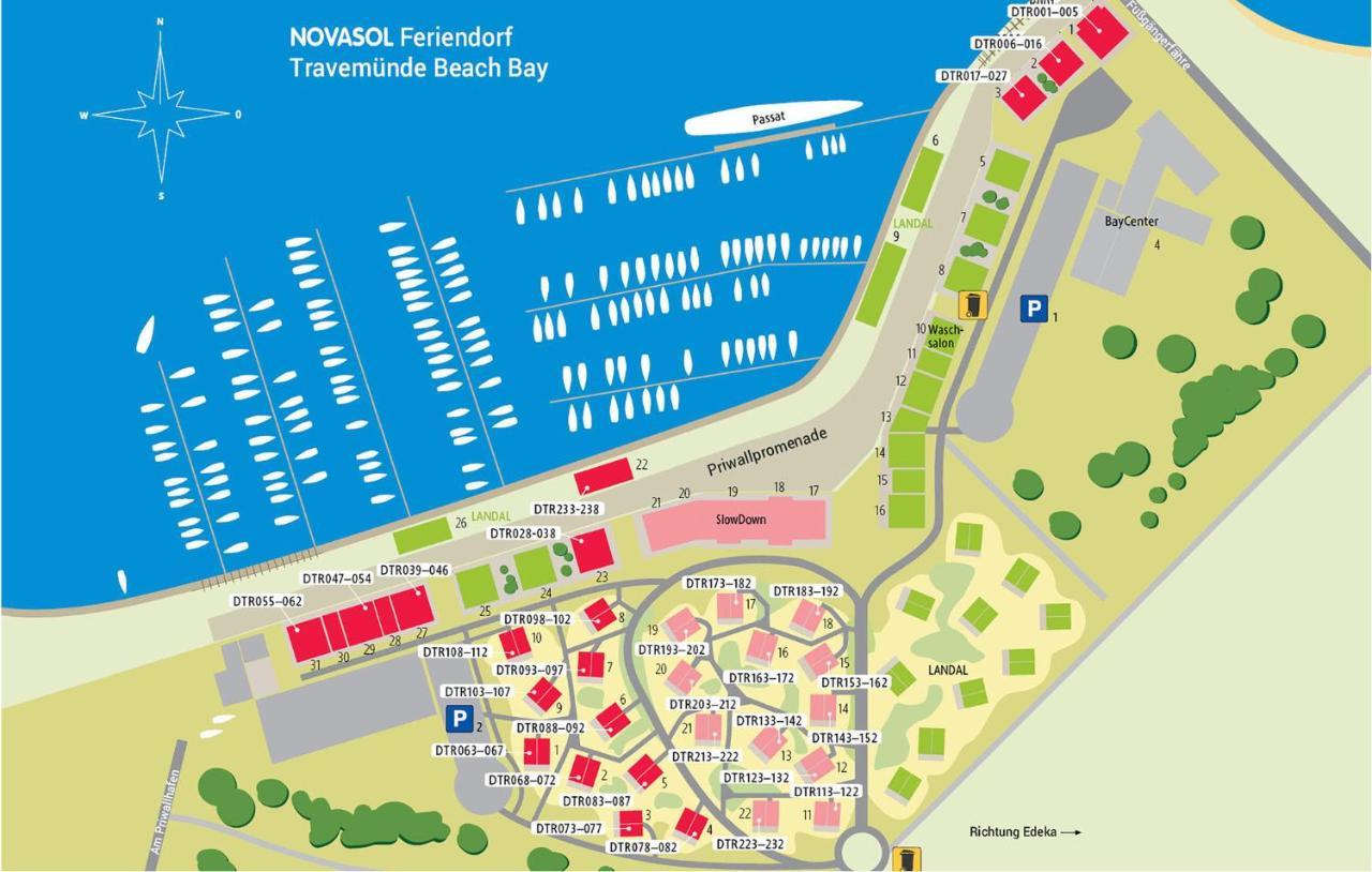 Duenenvilla 14, Whg 6 Priwall Kültér fotó